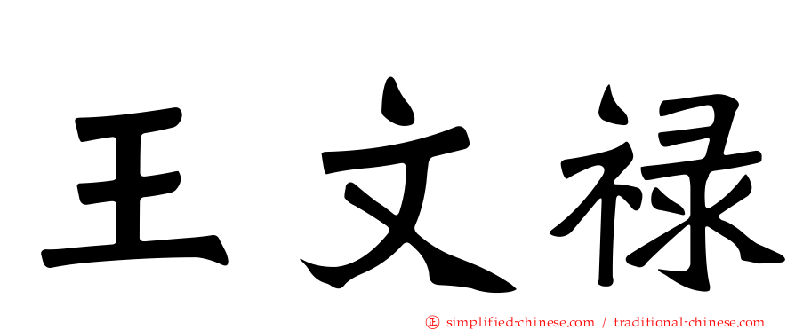 王文禄