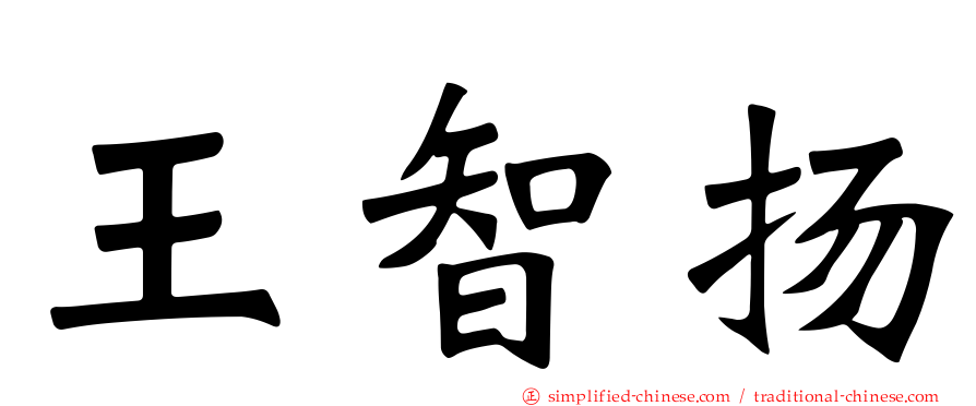 王智扬