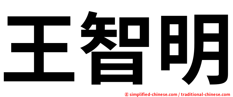 王智明