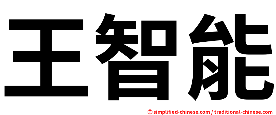 王智能