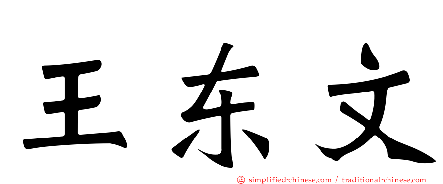 王东文