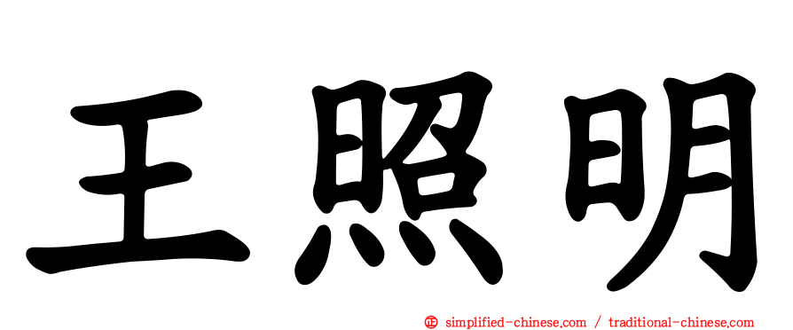 王照明