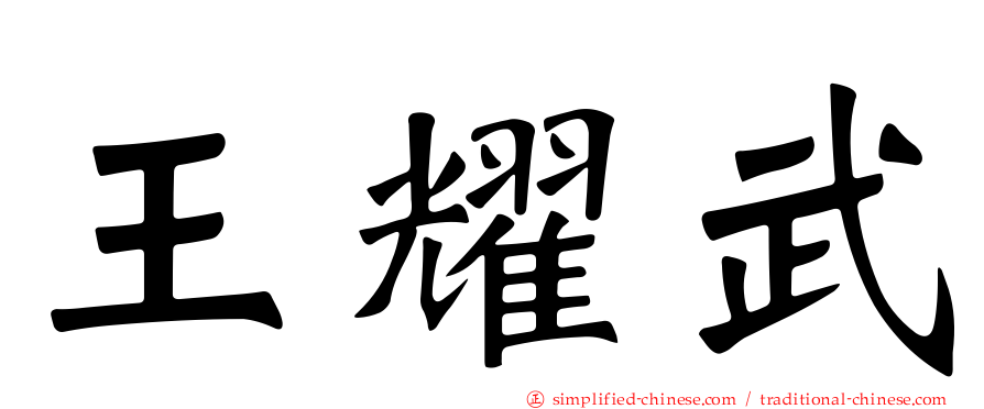 王耀武