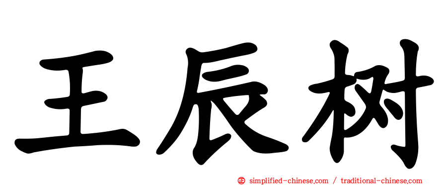 王辰树