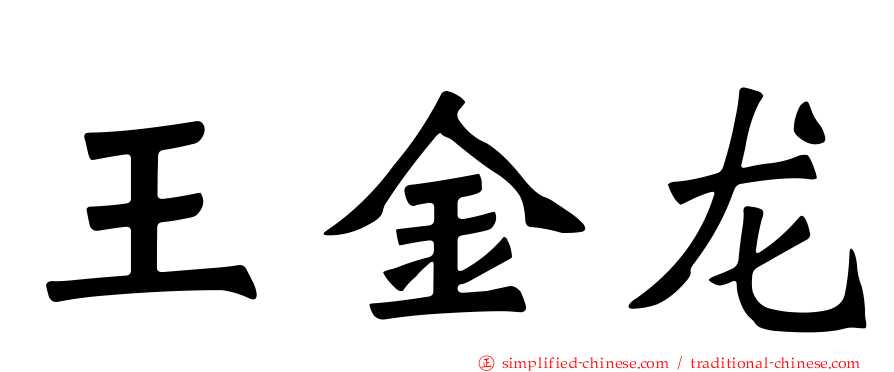 王金龙