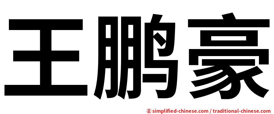 王鹏豪