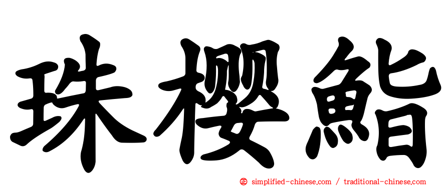 珠樱鮨
