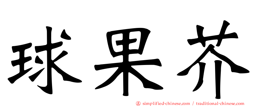 球果芥