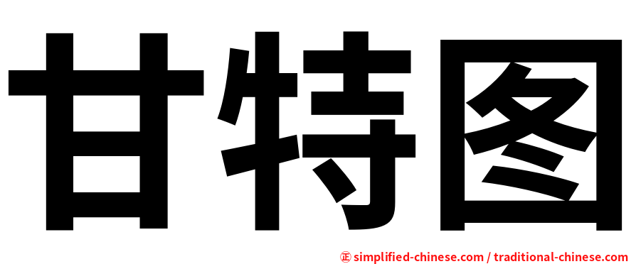 甘特图
