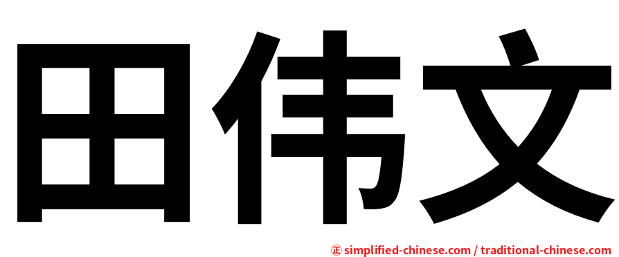 田伟文