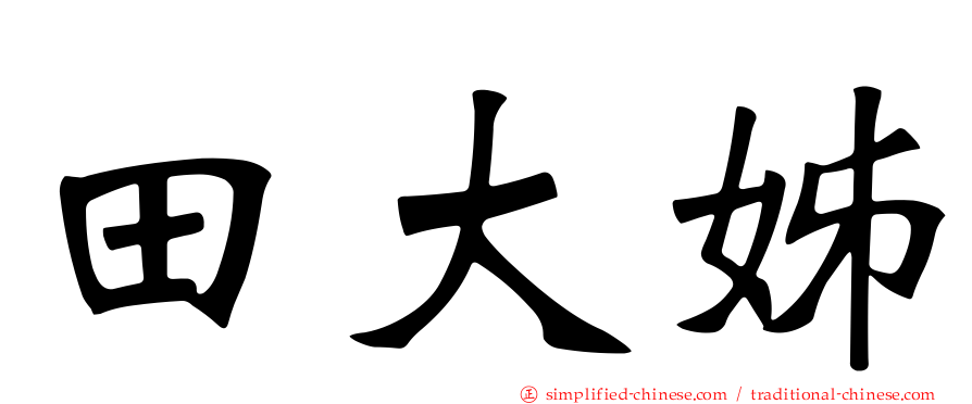 田大姊