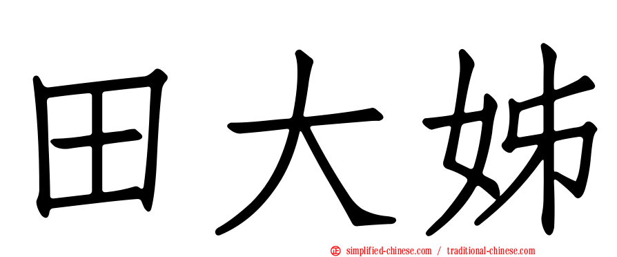 田大姊