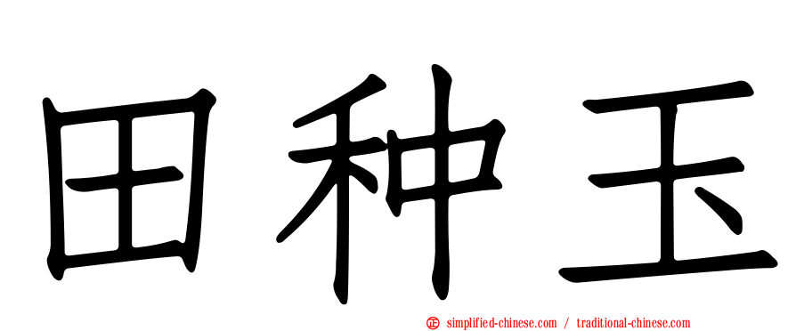 田种玉