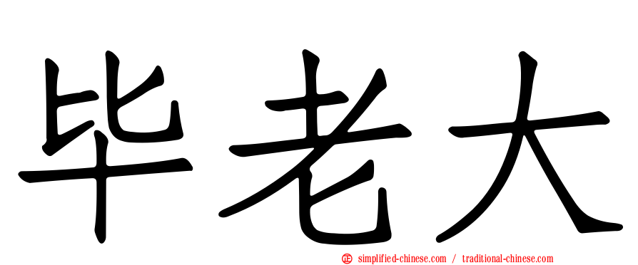 毕老大