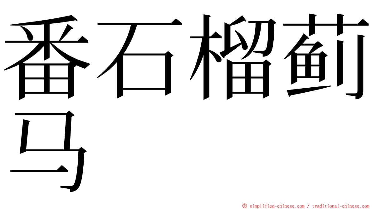 番石榴蓟马 ming font