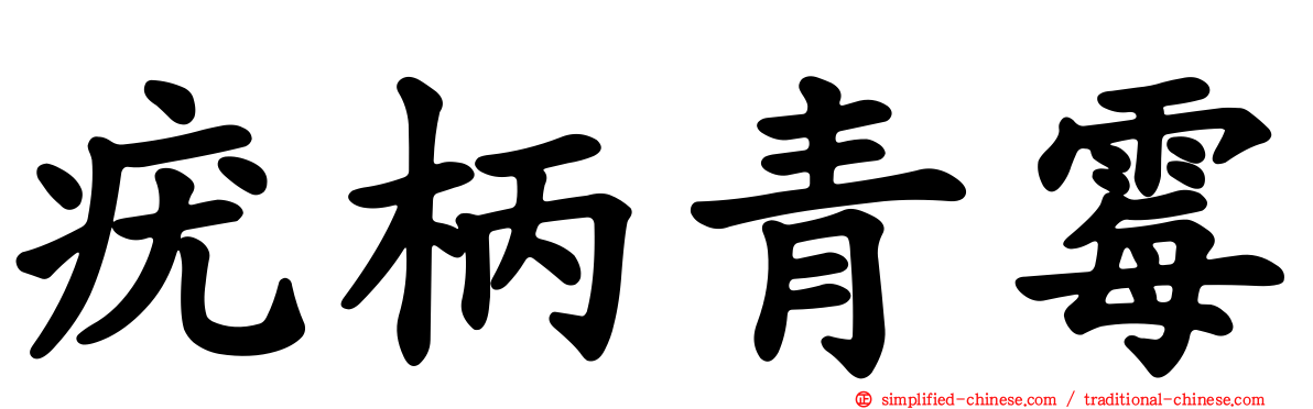 疣柄青霉
