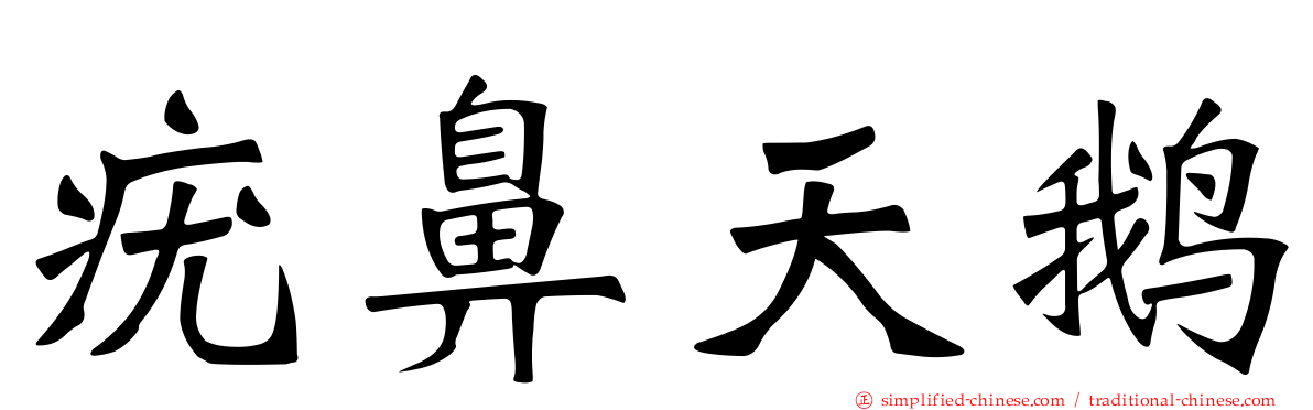 疣鼻天鹅