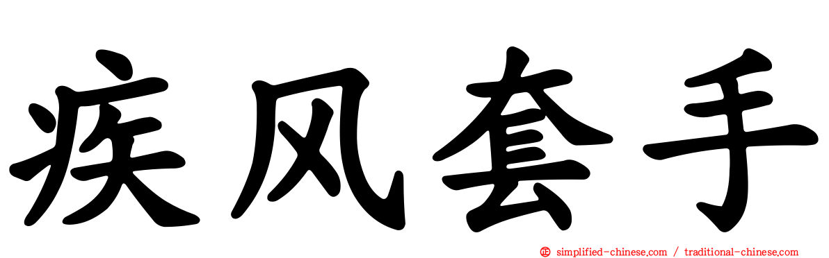 疾风套手