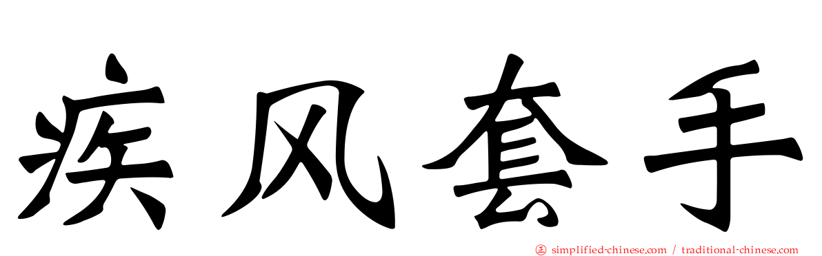 疾风套手