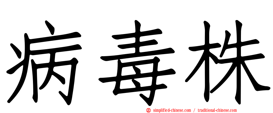 病毒株