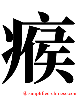 瘊 serif font