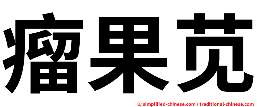 瘤果苋