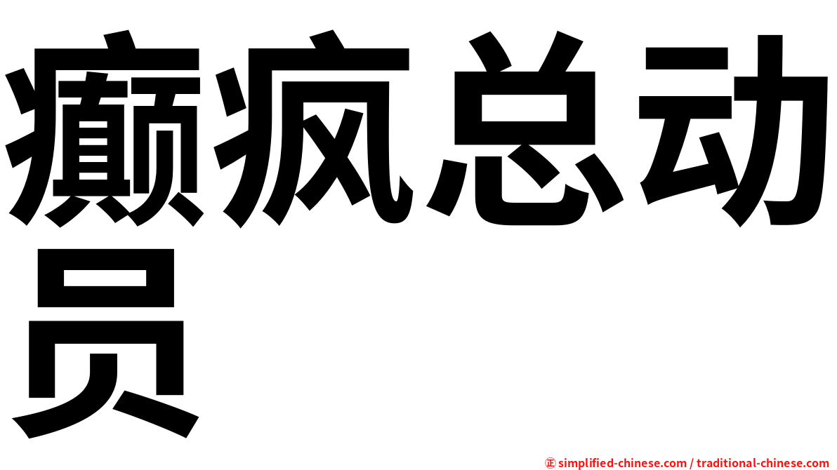 癫疯总动员