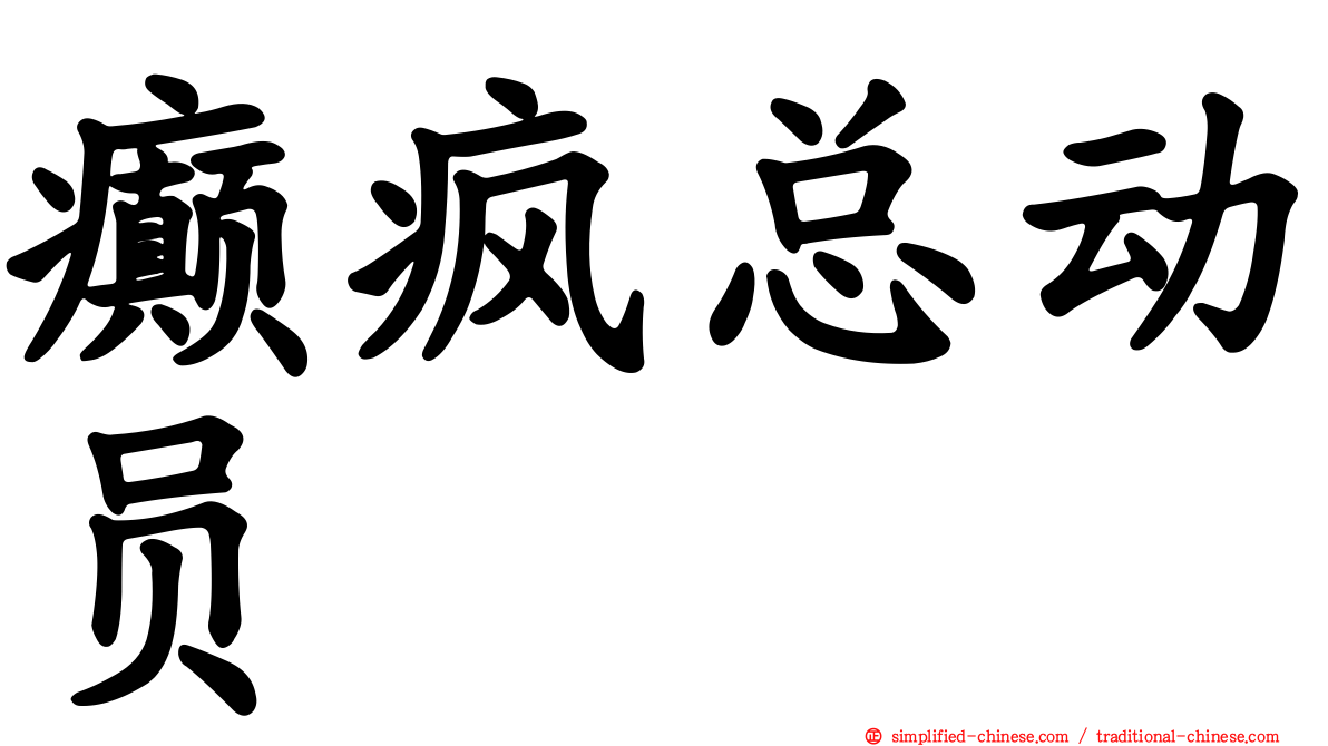 癫疯总动员