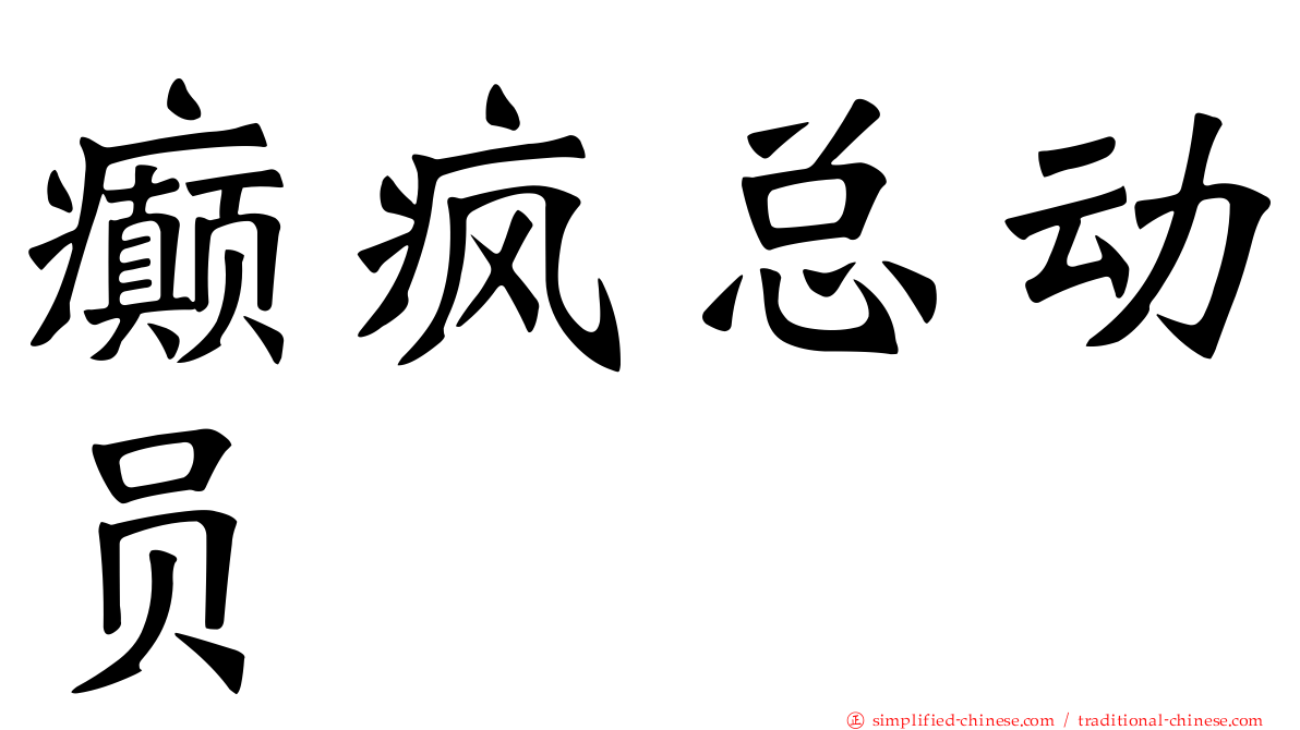 癫疯总动员