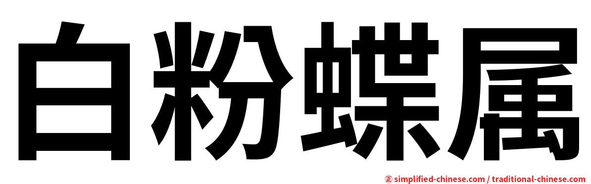 白粉蝶属
