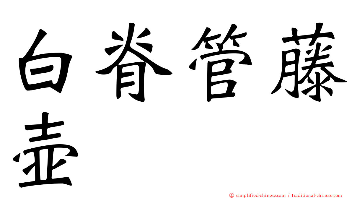 白脊管藤壶