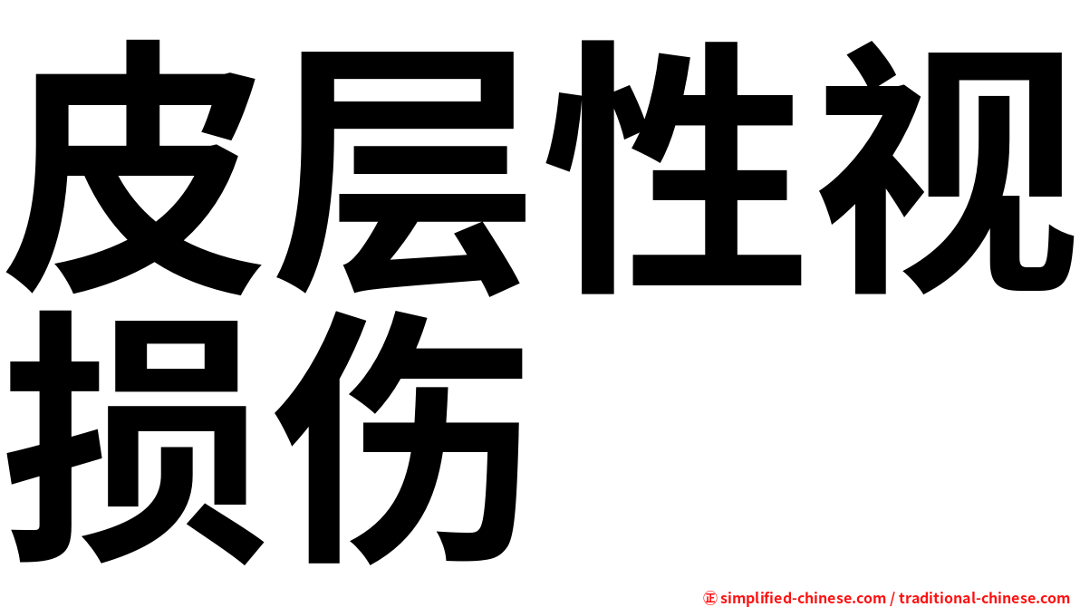 皮层性视损伤