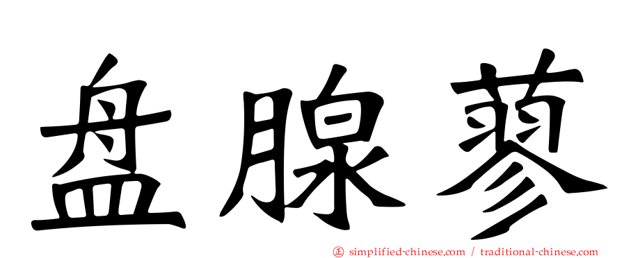 盘腺蓼