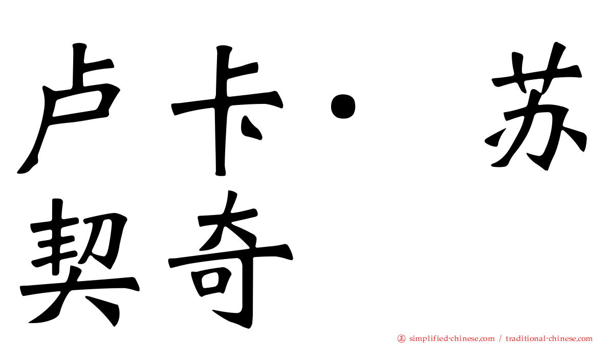 卢卡·苏契奇