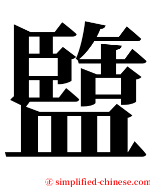 盬 serif font