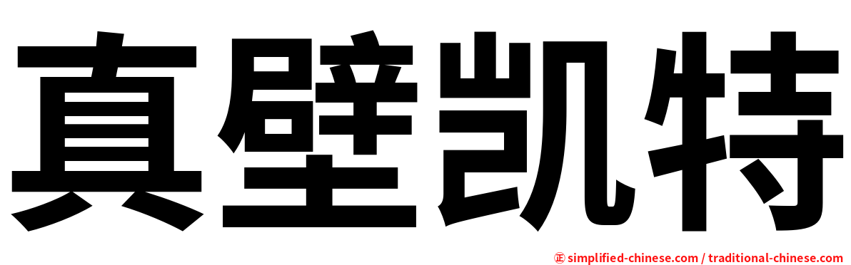 真壁凯特