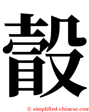 瞉 serif font