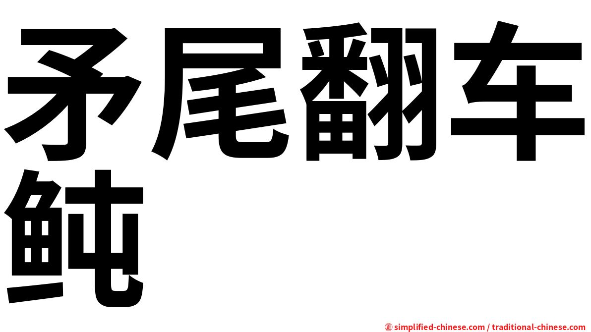 矛尾翻车鲀
