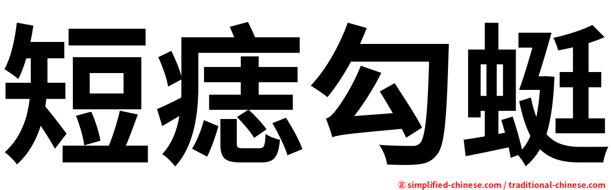 短痣勾蜓