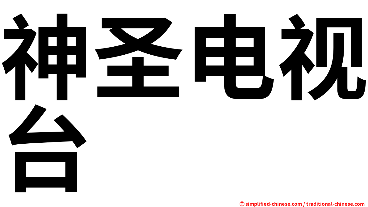 神圣电视台