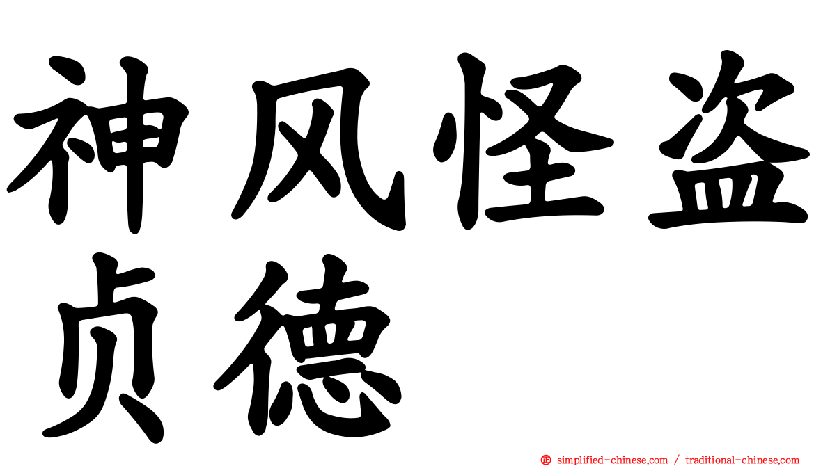 神风怪盗贞德