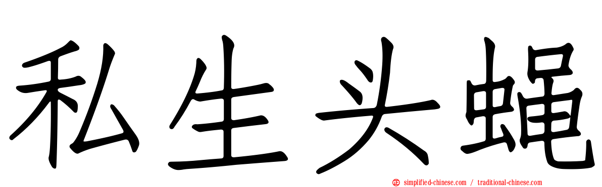 私生头蝇