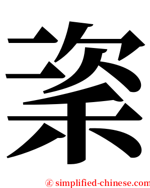 秶 serif font