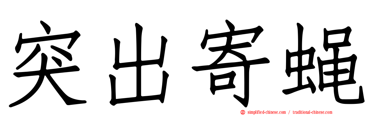 突出寄蝇
