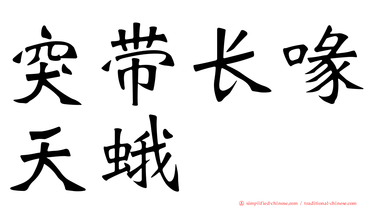 突带长喙天蛾