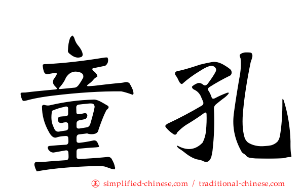 童孔