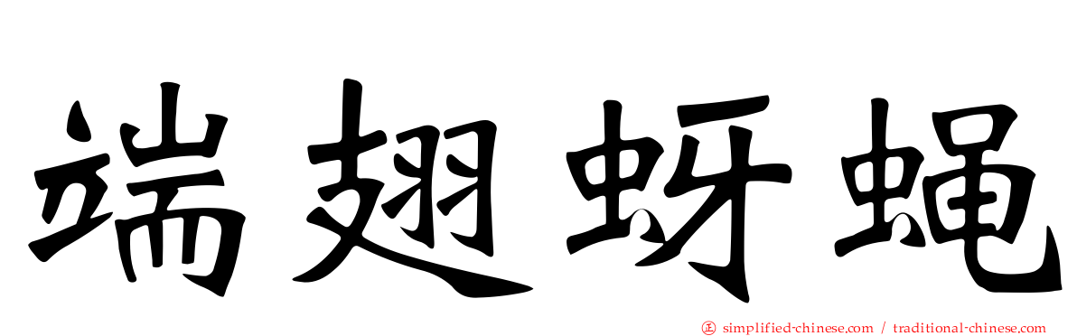端翅蚜蝇