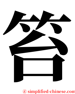 笞 serif font