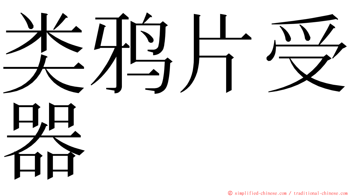 类鸦片受器 ming font