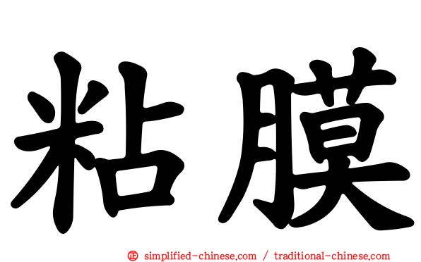 粘膜
